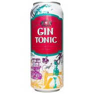 Напиток Оболонь Джин тоник слабоалкогольн сильногаз 8% 0,5л Image - 2