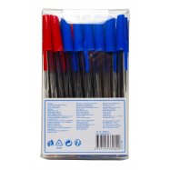 Ручка Aro шариковая 4 цвета в ассортименте 50шт Image - 3