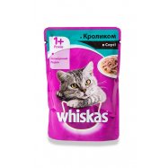 Корм для котов Whiskas с кроликом в соусе 100г Image - 4