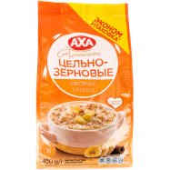 Хлопья Axa Premium овсяные цельнозерновые 450г пакет Image - 5