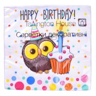 Салфетки Tarrington House Улыбнись декоративные 3 слоя 18шт Image - 1