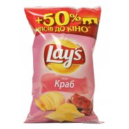 Чипсы Lay`s картофельные со вкусом краба 200г Image - 1
