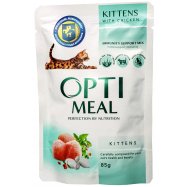 Корм для котят Optimeal с курицей консервированный 85г Image - 1