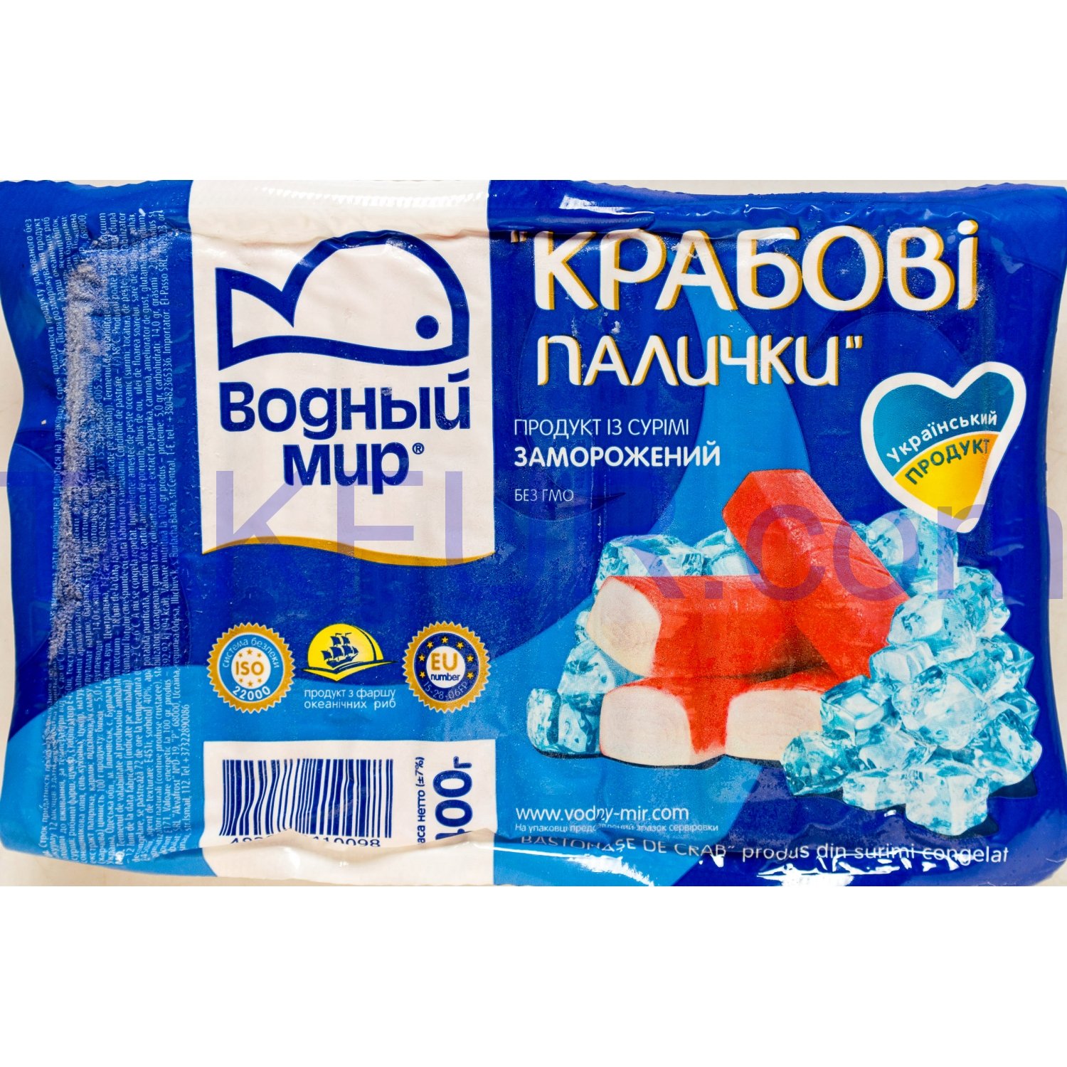 Крабовые палочки Водный Мир замороженные 400г купить онлайн с доставкой ...