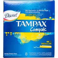 Тампоны Tampax Compak Regular гигиенические с аппликатор 8шт Image - 1