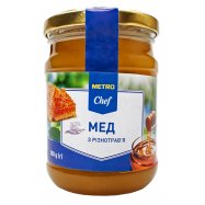 Мед Metro Chef натуральный с разнотравья 350г Image - 1
