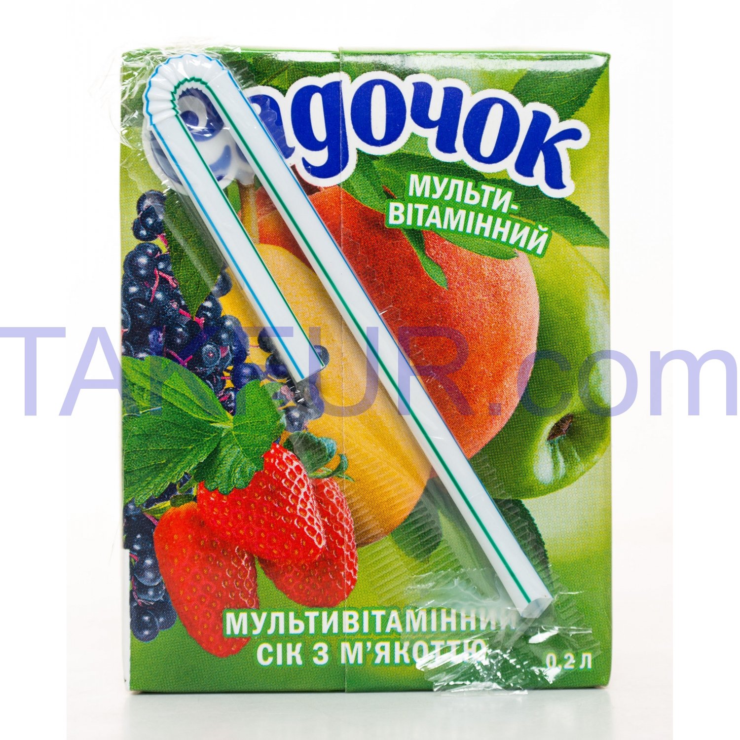 Сок Садочок Мультивитаминный с мякотью 0,2л купить онлайн с доставкой в ...