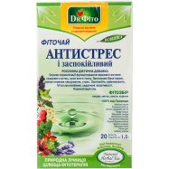 Фиточай Доктор Фіто Антистресс успокаивающий 1,5г*20шт 30г Image - 1
