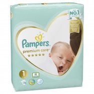 Подгузники Pampers Premium Care Newborn 1 д/детей 2-5кг 78шт Image - 1