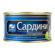 Консервы рыбные Аквамир Сардины с добавлением масла 230г Image - 1