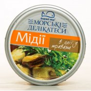 Мидии Водный Мир в масле с травами 200г Image - 3