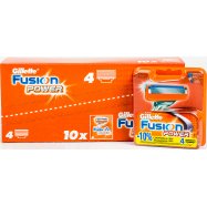 Кассеты для бритья Gillette Fusion Power сменные 4шт Image - 1