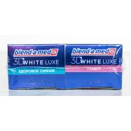Набор Blend-a-med 3D White Luxe Глам 75мл + Здор Сияние 75мл Image - 3
