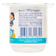 Творожок Агуша абрикос-морковь для детей от 8 мес 3,9% 100г Image - 2