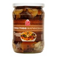 Смесь грибов Fine Life маринованная 530г Image - 1