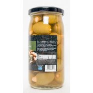 Оливки Fine Food Finestro с миндалем зеленые большие 350г Image - 2