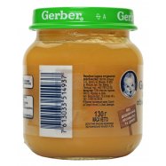 Пюре Gerber Яблоко абрикос банан для детей с 6 месяцев 130г Image - 3
