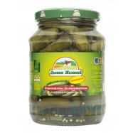 Корнишоны Долина Желаний деликатесные маринованные 370мл Image - 1