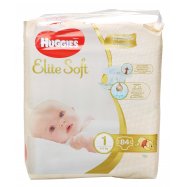 Подгузники Huggies Elite Soft 1 размер для детей 3-5кг 84шт Image - 1