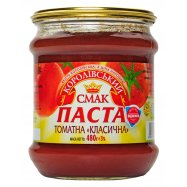 Паста Королівський cмак Классическая томатная пастериз 480г Image - 1
