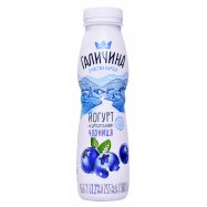 Йогурт Галичина Карпатский черника питьевой 2,2% 300г Image - 1