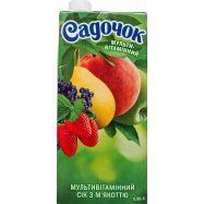 Сок Садочок Мультивитаминный с мякотью 0,95л Image - 1