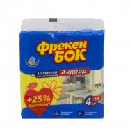 Салфетки для уборки Фрекен Бок Аккорд влаговпитывающие 5шт Image - 1