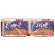 Полотенца Selpak Super Absorbent бумажные трехслойные 6шт Image - 1