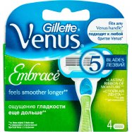 Кассеты для бритья Gillette Venus Embrace сменные 4шт Image - 3