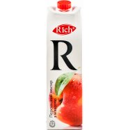 Нектар Rich персиковый с мякотью 1л Image - 1