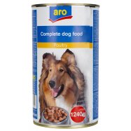 Корм Aro с мясом птицы консерв д/взр собак полноценный 1240г Image - 3