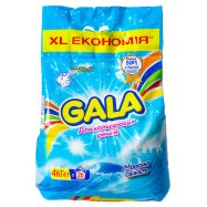 Средство моющее Gala Морская свежесть д/цв вещей порошок 4кг Image - 6