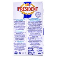Сливки President ультрапастеризованные 35,1% 1л Image - 3