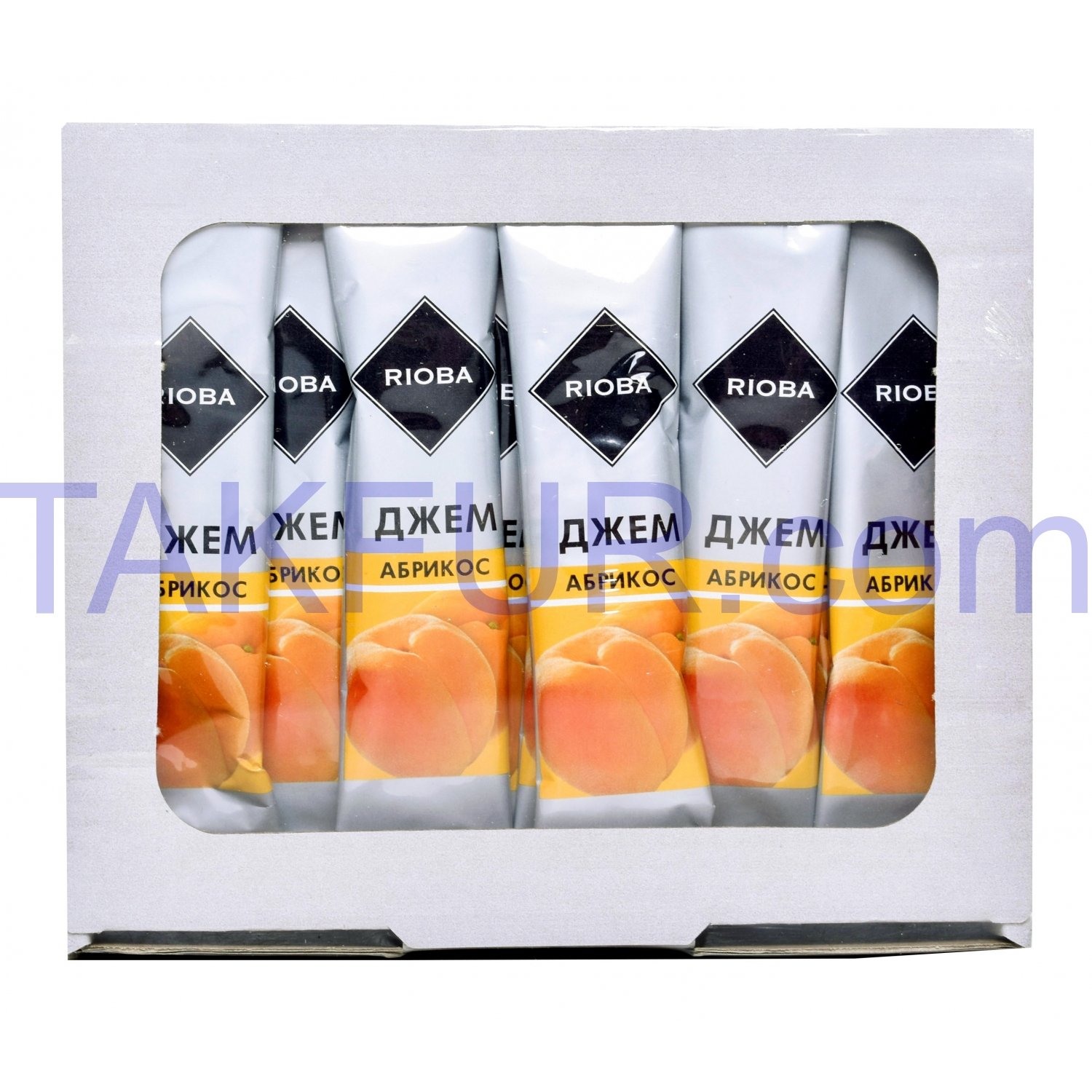Джем Rioba Абрикос 20г*30шт 0,6кг купить онлайн с доставкой в офис или ...