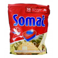 Таблетки д/посудомоечной машины Somat Gold 19,2г*36шт 691,2г Image - 1
