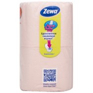Бумага туалетная Zewa Deluxe с ароматом персика 8шт Image - 2