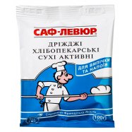 Дрожжи Саф-Левюр хлебопекарскиие сухие активные 100г Image - 1