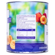 Персики Metro Chef половинками без косточек в сиропе 3150мл Image - 2