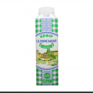 Кефир Селянський 1% тетра упаковка 450г Image - 1