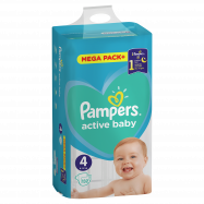Подгузники Pampers Active Baby Maxi детские 9-14кг 132шт Image - 2