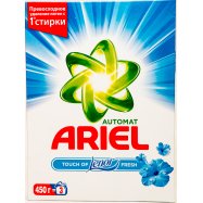 Порошок стиральный Ariel Touch of Lenor Fresh автомат 450г Image - 1