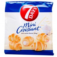 Мини круассаны 7Days с кремовой начинкой ваниль 185г Image - 1