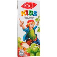 Нектар Rich Kids Яблочно-виноградный осветл купаж 0,2л Image - 8