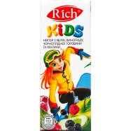 Нектар Rich Kids яблоко виноград чернопл рябина малина 0,2л Image - 1