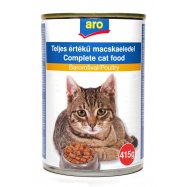 Корм Aro с мясом птицы консерв/полноценный д/взр/кошек 415г Image - 1