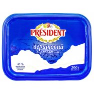 Сыр President Сливочный плавленый 45% 200г Image - 1