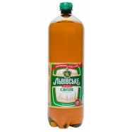Пиво Львівське светлое пастеризованное 4,5% 1,2л Image - 1