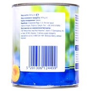 Персики Metro Chef половинками б/косточки консервиров 850мл Image - 2