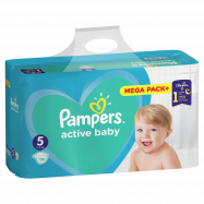 Подгузники Pampers Active Baby Junior детские 11-16кг 110шт Image - 2