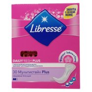 Прокладки Libresse Daily fresh plus Multistyle ежеднев 30шт Image - 1